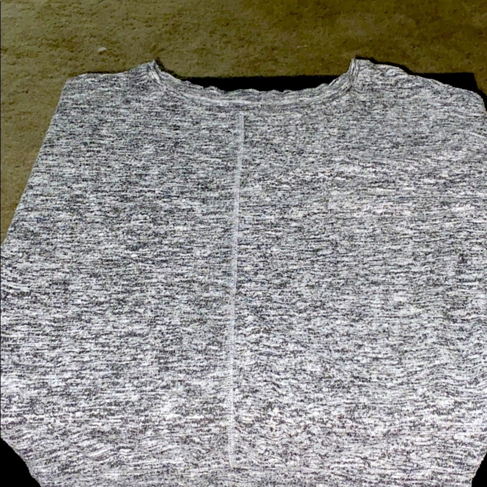 Grey long sleeve shirt